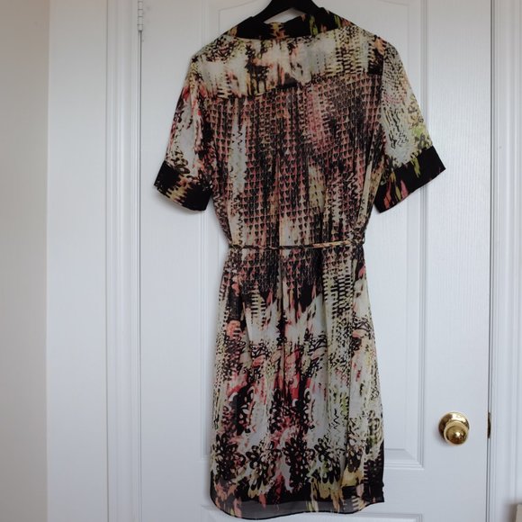 COPY - Roz & Ali Collared Shirt Dress with waist tie - Picture 3 of 14